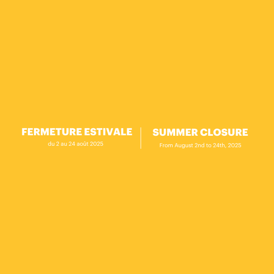 Fermeture annuelle